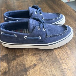 New Sperry leather boat shoes